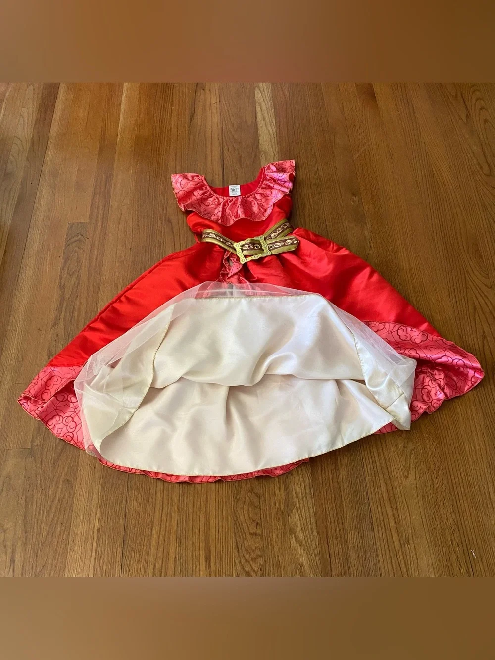 Disney Store Princess Elena Gown Costume with Belt